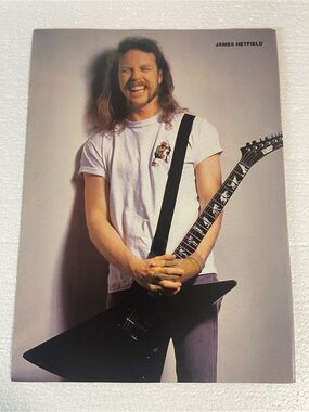 Metallica James Hetfield pinup
